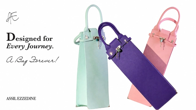 ASSIL EZZEDINE luxury shisha bag